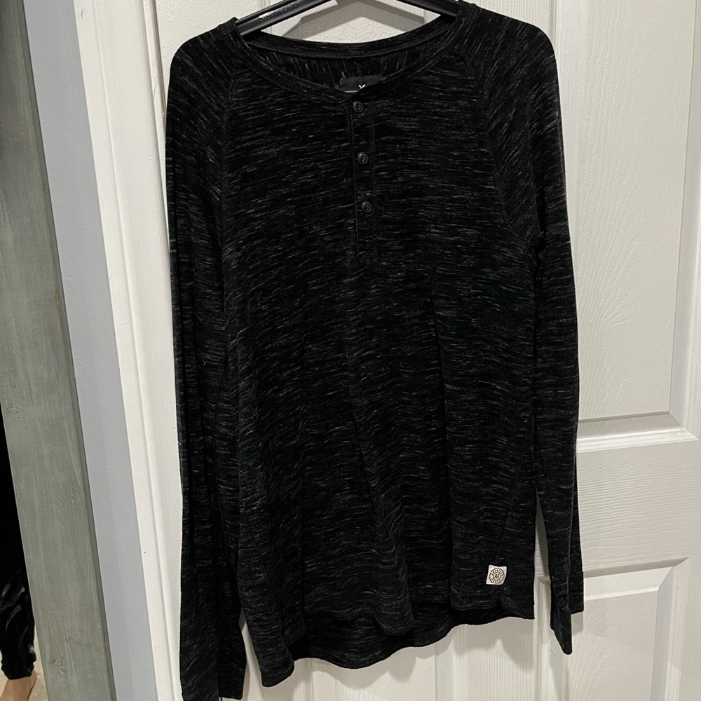 Express dark grey long sleeve. Large